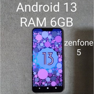 ZenFone 5 6GB/64GB SIMフリー Android13