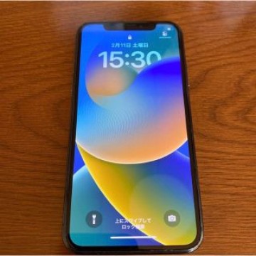 iPhone x スペースグレー 64GB SIMフリー　