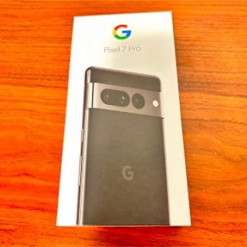 Google pixel7 pro 128GB オブシディアン 純正ケース付