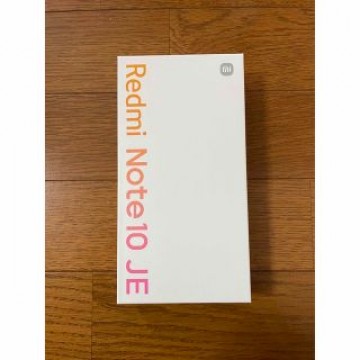 Xiaomi Redmi Note 10 JE XIG02 クロームシルバー