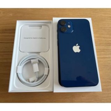【美品】 SIMフリー iPhone 12 mini 128GB ブルー