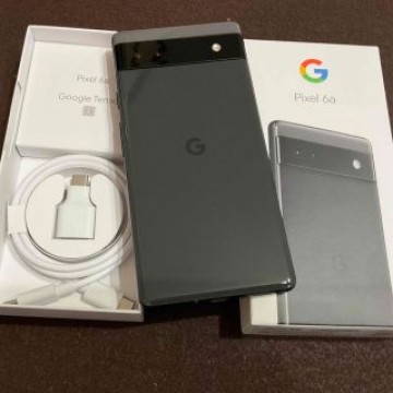 新品同様 Google Pixel 6a 128GB （チャコール）SIMフリー