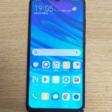 HUAWEI ファーウェイ nova lite3 32GB オーロラブルー PO