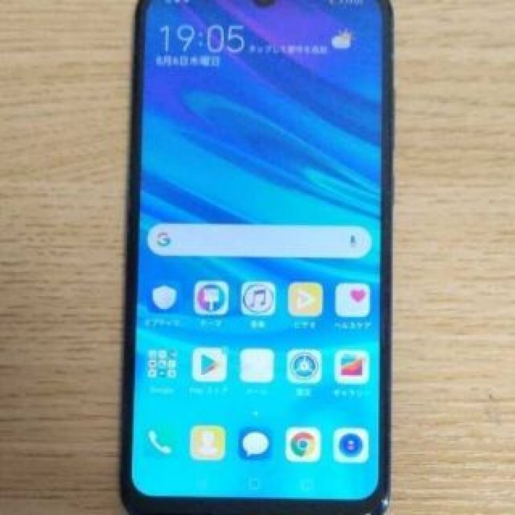 HUAWEI ファーウェイ nova lite3 32GB オーロラブルー PO