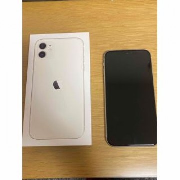 iPhone 11 128  ホワイト　バッテリー97% 美品