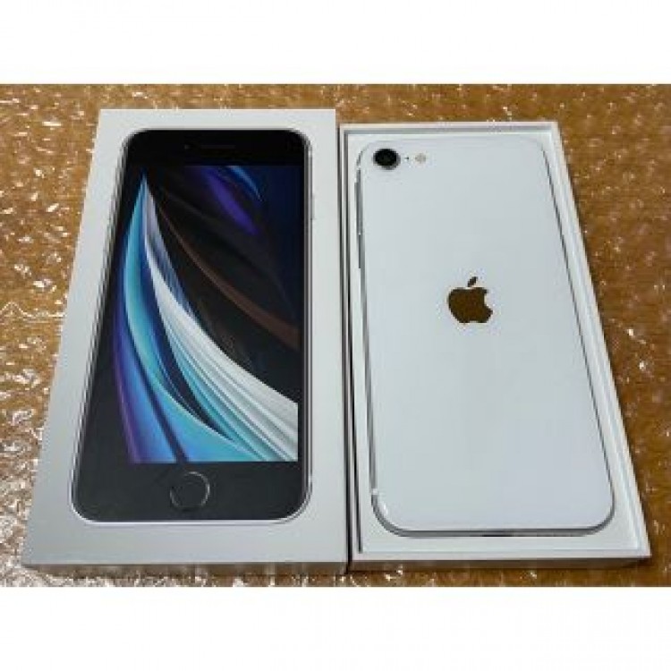 【美品】iPhone 第2世代 SE2 ホワイト　128GB SIMフリー