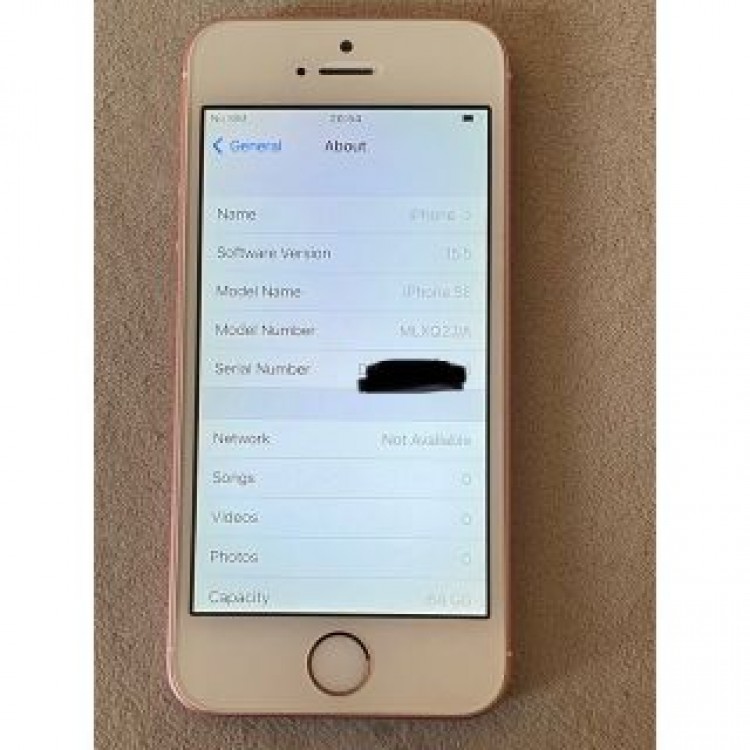 iPhone SE Rose Gold 64 GB SIMフリー