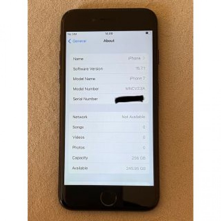 iPhone 7 Black 256 GB SIMフリー