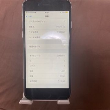 iPhone 6s Space Gray 16 GB SIMフリー