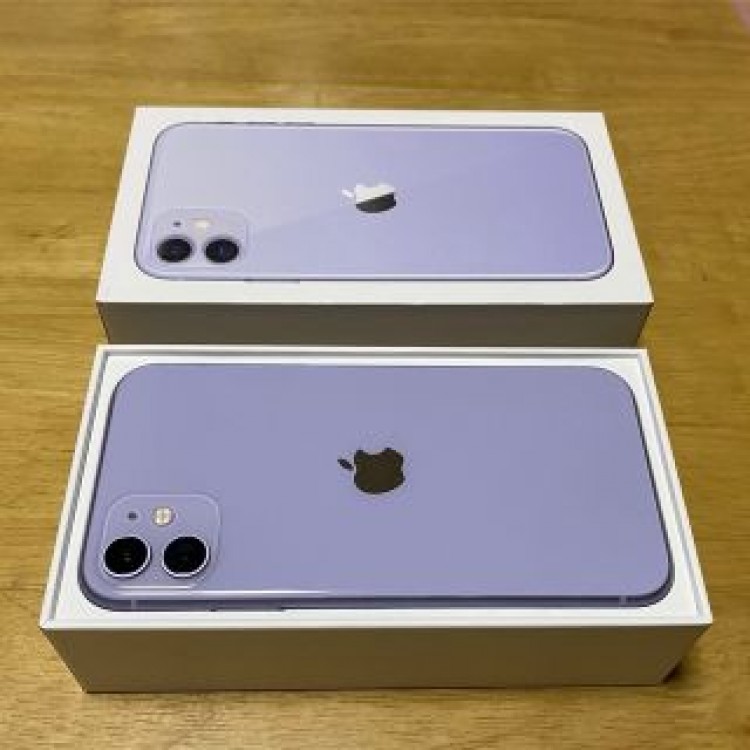 iPhone11 パープル　美品　simロック解除済み