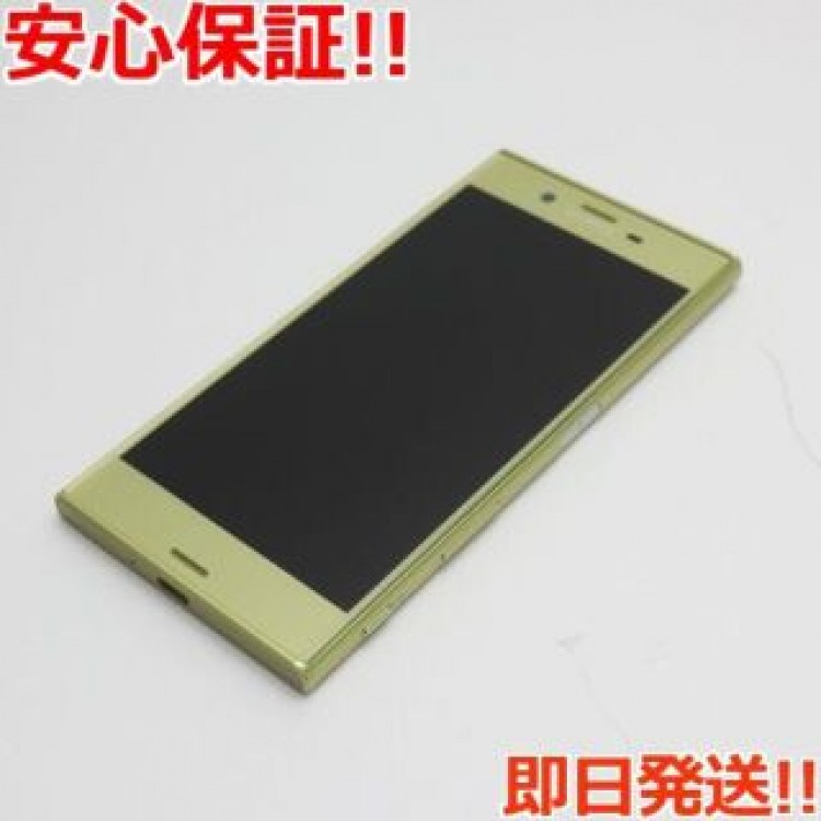 美品 au SOV35 Xperia XZs シトラス