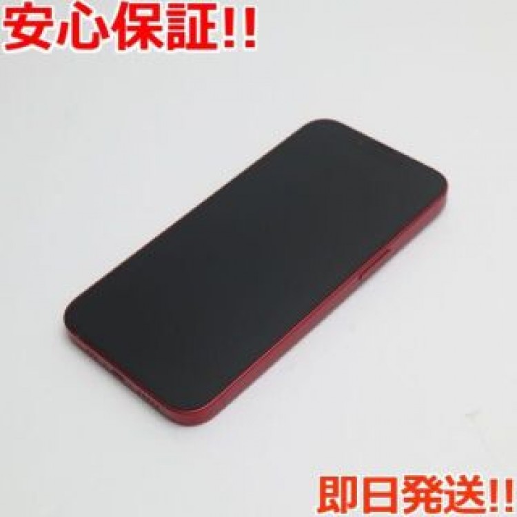 新品同様 SIMフリー iPhone13 256GB レッド