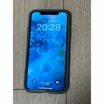 iPhone X Silver 256 GB（本体のみ） SIMフリー(訳あり)