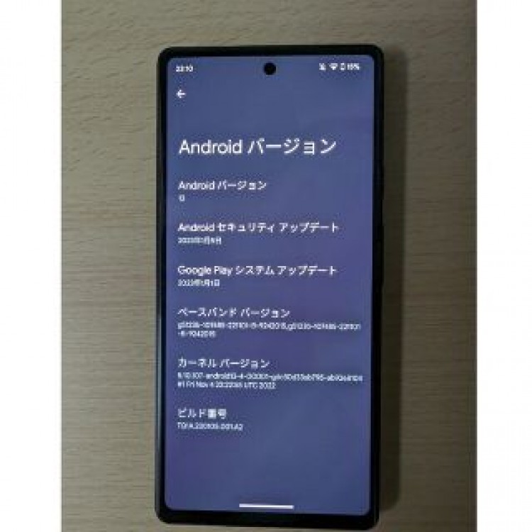 Google Pixel6a Charcoal
