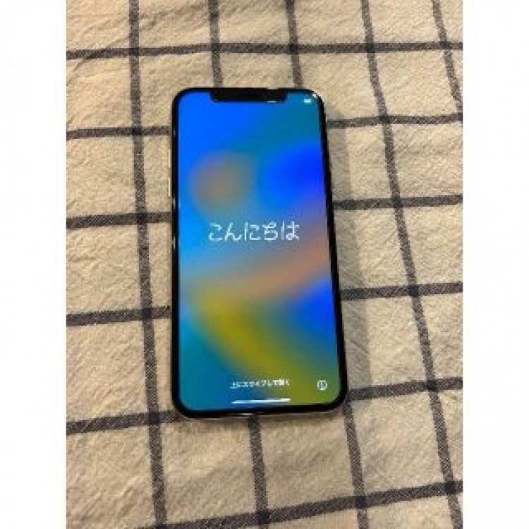 【美品】iPhoneX iPhone10 64GB シルバー SIMフリー
