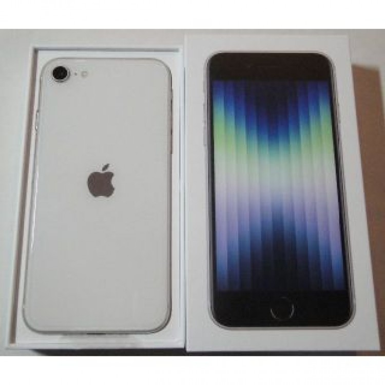 iphone se3 64gb ホワイト スターライト