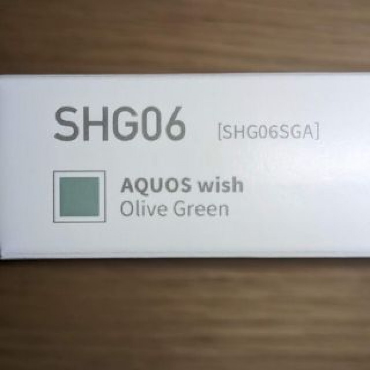 AQUOS wish sharp SHG06 OliveGreen