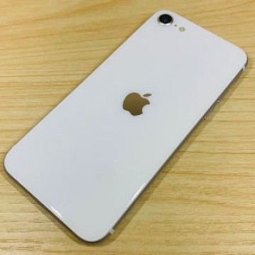 超美品 iPhone SE 第2世代 64GB ホワイト バッテリー96％P46