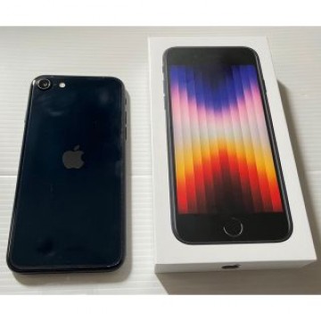 iPhone SE 第3世代 64GB ブラック 動作確認のみの未使用品 新品