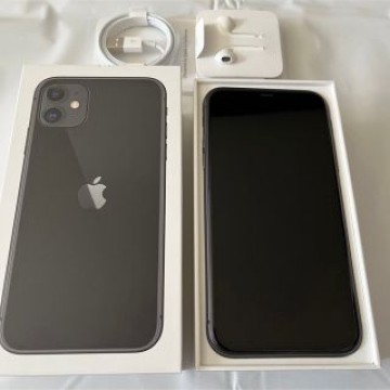 【美品】iPhone11 SIMフリー 128GB ブラック おまけ付
