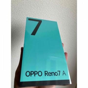 【SIMフリー】OPPO Reno7 A CPH2353 黒【新品未開封】