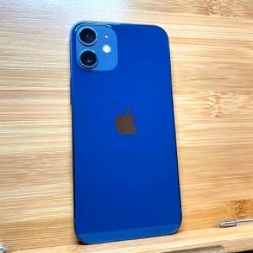 【SIMロック解除済】 iPhone 12 mini Blue 128GB