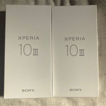 Xperia 10 III A102SOブラック 新品未使用 2台セット