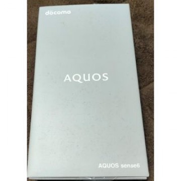 新品docomo AQUOS sense6 黒  SIMフリー