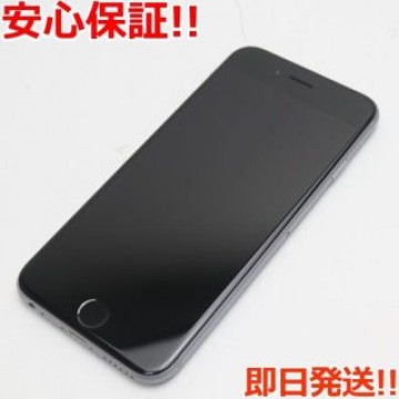 超美品 au iPhone6 16GB スペースグレイ 白ロム
