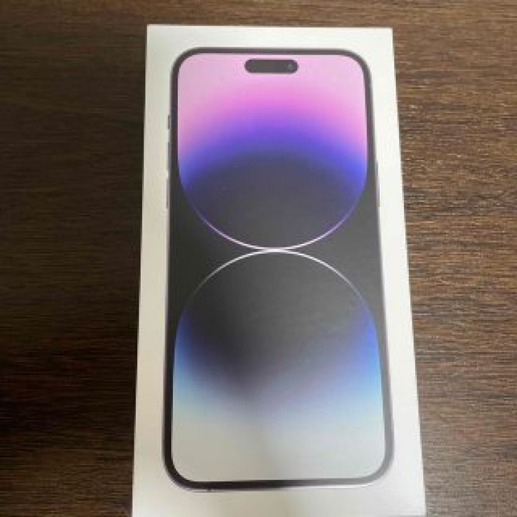 【新品未開封】iPhone14 proMax 256GB ディープパープル②