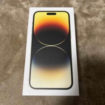 iPhone14プロマックスゴールドSIMフリー　5G対応　128ＧＢ新品未使用