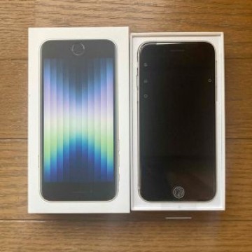 iPhone SE 第3世代　スターライトホワイト　128G SIMフリー本体