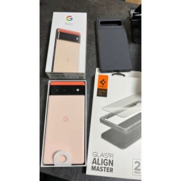 【新品同様】Google Pixel 6 128GB ケース付き SIMフリー