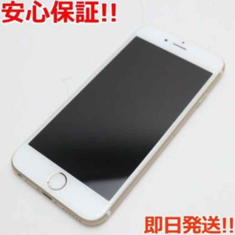 超美品 SIMフリー iPhone6S 64GB ゴールド