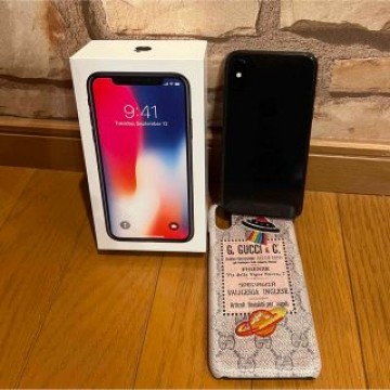 iPhone X Space Gray 256 GB SIMフリー