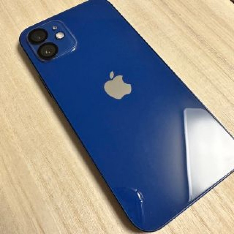 美品 iPhone12 128GB ブルー SIMフリー