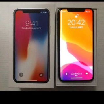 iPhone X 64G SIMフリー SIMロック解除済み