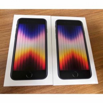 iPhone SE3 128GB ミッドナイト色　2台新品未開封　即日発送