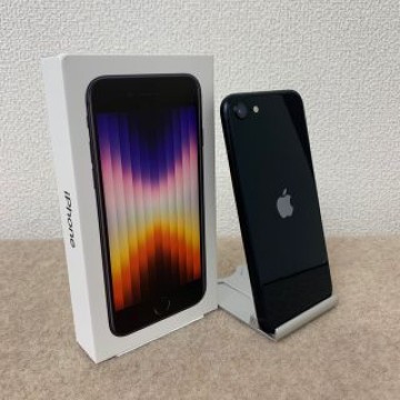 【超美品】iPhone SE 第3世代 ミッドナイト 64GB 2