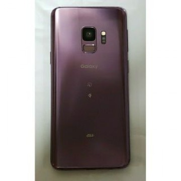 超美品 au Galaxy S9 au SCV38 パープル SIMロック解除済