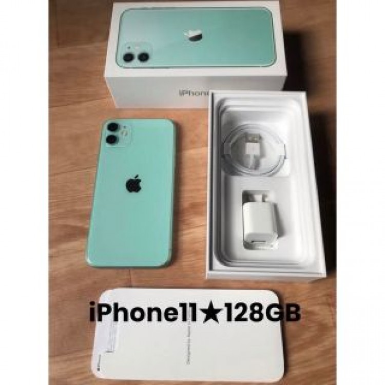 超美品★大人気カラー グリーン★iPhone11★128GB★simフリー