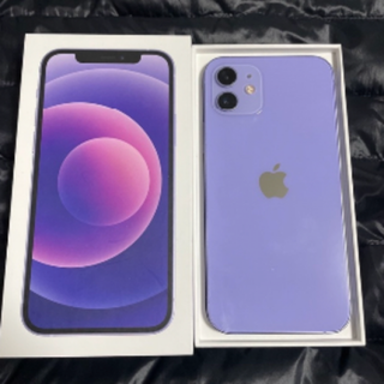 iPhone12 128gb パープル