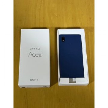 新品未使用　SONY Xperia Ace III SOG08 ブルー