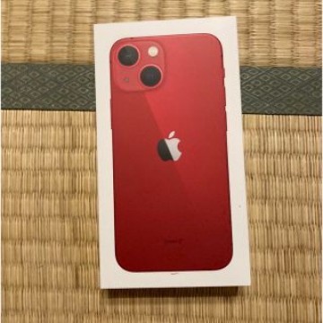 SIMフリー 新品未使用 iPhone13mini 128GB レッド