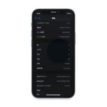 iPhone 12 mini 128GB ブラック SIMロック解除済み N2