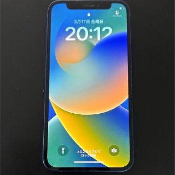 iPhone12 mini64Gブル-SIMフリー元箱付属品付き