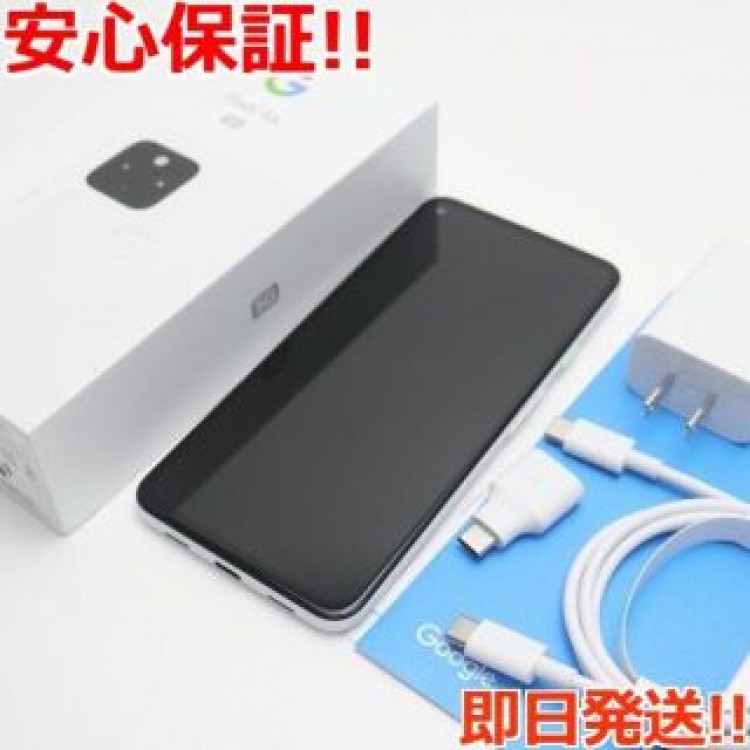 新品同様 SoftBank Google Pixel 4a (5G)  ホワイト
