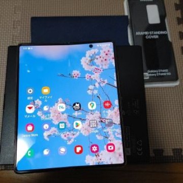 最終値下げ au galaxy fold2 simフリー　難あり