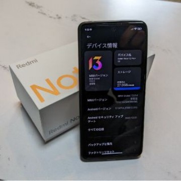 Redmi Note 12 Pro+（Plus）本体 グローバルROM 美品