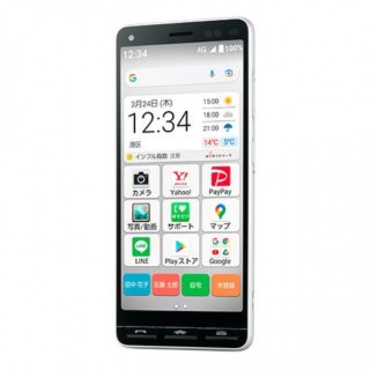 期間限定値下【新品未使用】KYOCERA かんたんスマホ2+  ホワイト